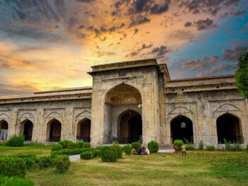 A Picturesque Shot of the Pathar Masjid